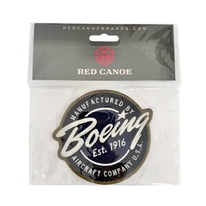 Boeing Patch Red Canoe Embroidered Airplane Patch NWT New Aviation Collectibles